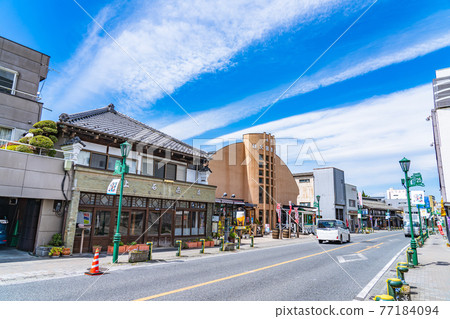 Cityscape of Chichibu, Saitama Modern buildings (scenery around the former International Theater) 77184094
