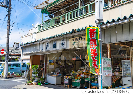 Cityscape of Chichibu, Saitama Scenery around Chichibu Shrine Omotesando Banba-dori 77184622
