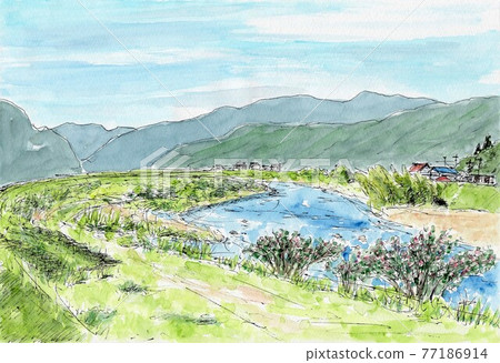 在Sambagawa的初夏 在Sambagawa的初夏 77186914