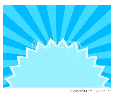 Radiation background material vector illustration Radiation background material vector illustration 77186962