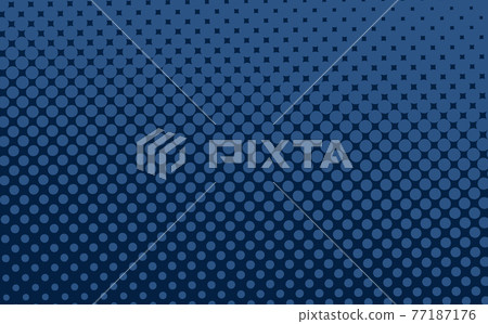 Pop art creative concept colorful comics book magazine cover. Polka dots colorful background. Cartoon halftone retro pattern. Abstract template design for poster, card, sale banner, empty bubble. 77187176