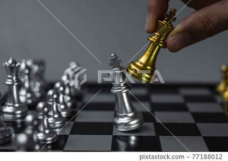 Image Chess Game Business Competition Strategy Leadership Success