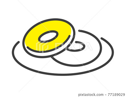 Vector illustration material: donuts, sweets 77189029