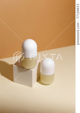 cosmetics deodorant roll on for underarm from nature flower 77189653