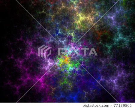 Imaginatory fractal background generated Image 77189865