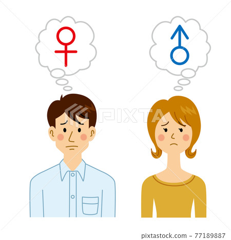 Gender men and women 77189887