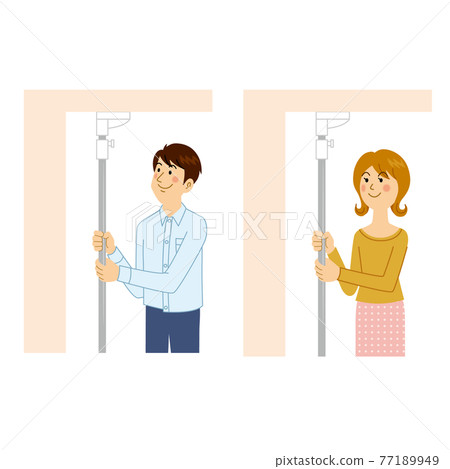 Men and women who use tension rods Men and women who use tension rods 77189949