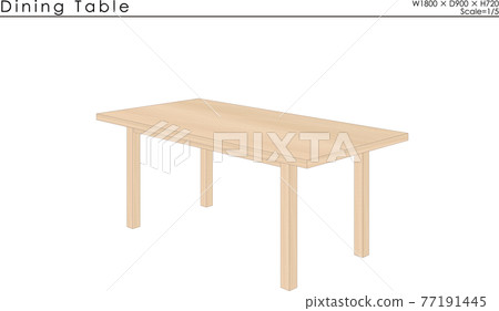 餐桌透視橡木、橡木 餐桌透視橡木、橡木 77191445