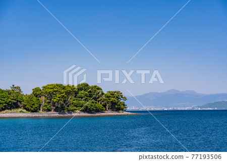 (靜岡縣)從大瀨崎海邊眺望沼津 (靜岡縣)從大瀨崎海邊眺望沼津 77193506