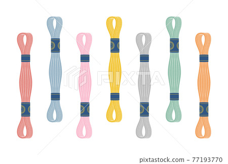 string, thread, embroidery - Stock Illustration [77193770] - PIXTA
