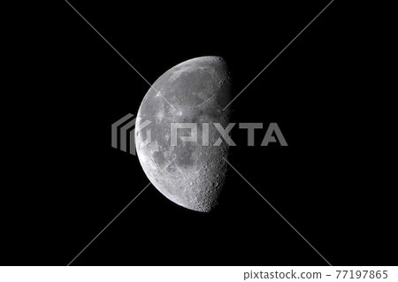 半月的夜空 半月的夜空 77197865