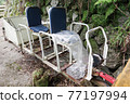 means of transport found in an abandoned town in Japan 77197994