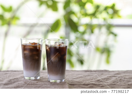 Ice cafe latte ice coffee Ice cafe latte ice coffee 77198217