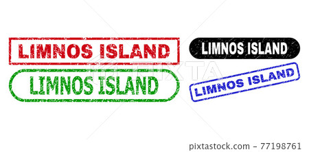LIMNOS ISLAND Rectangle Seals Using Distress Style LIMNOS ISLAND Rectangle Seals Using Distress Style 77198761