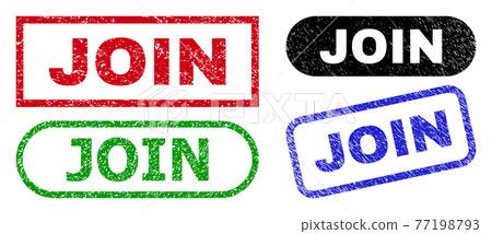 JOIN Rectangle Watermarks with Distress Texture JOIN Rectangle Watermarks with Distress Texture 77198793