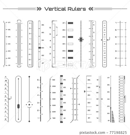Set of black hud vertical rulers infographic elements. Futuristic user interface. Virtual graphic. Infographic elements. Digital dashboard panel illustration Set of black hud vertical rulers infographic elements. Futuristic user interface. Virtual graphic. Infographic elements. Digital dashboard panel illustration 77198825