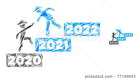 Triangle Mosaic 2022 Year Guy Help Icon Triangle Mosaic 2022 Year Guy Help Icon 77199003