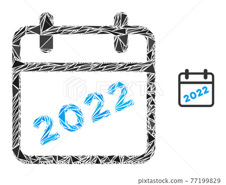 Triangle Mosaic 2022 Calendar Page Icon Triangle Mosaic 2022 Calendar Page Icon 77199829