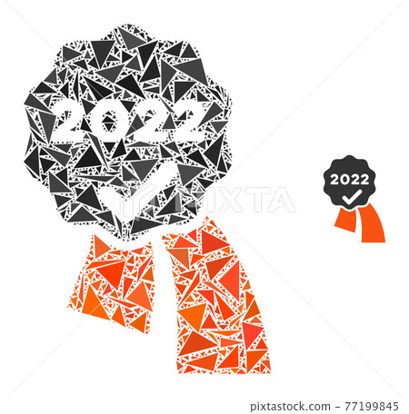 Triangle Mosaic 2022 Approve Award Icon 77199845