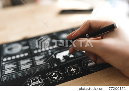 Cyberpunk graph Cyberpunk graph 77200151