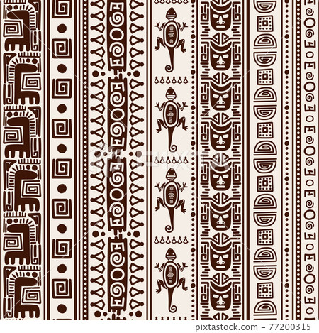 Mexican indian seamless pattern Mexican indian seamless pattern 77200315
