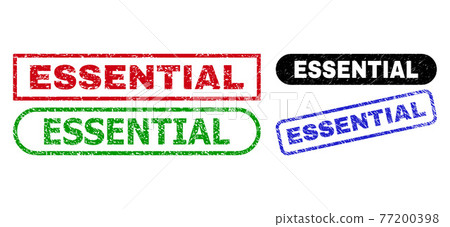ESSENTIAL Rectangle Stamps with Corroded Texture ESSENTIAL Rectangle Stamps with Corroded Texture 77200398