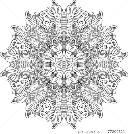Mandala design element 77200821