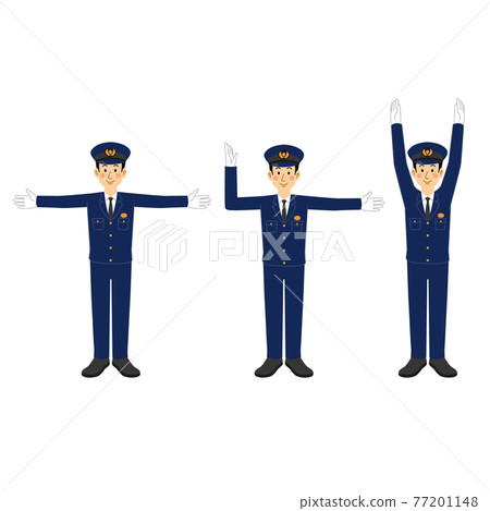 給手勢的警察 77201148