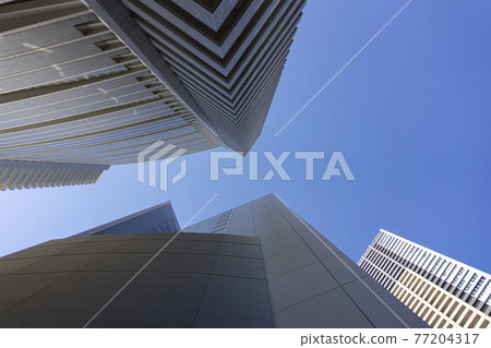 Higashiikebukuro, the sky of Tokyo narrowed by skyscrapers Higashiikebukuro, the sky of Tokyo narrowed by skyscrapers 77204317