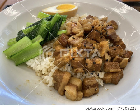 Taiwan Roulofan (Minced pork rice) Taiwan Cuisine 77205225
