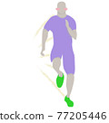 跑步 77205446