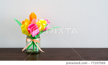 paper flower for decoration 77207089