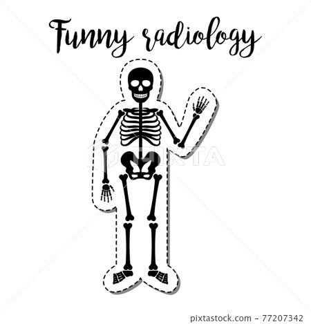 Fashion patch element skeleton 77207342