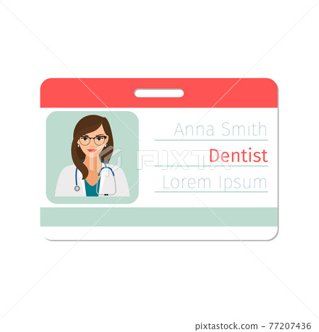 Dentist medical specialist badge Dentist medical specialist badge 77207436