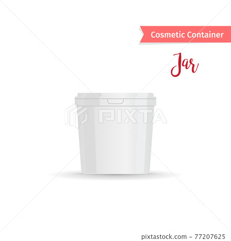 Jar with cap for cosmetic product Jar with cap for cosmetic product 77207625