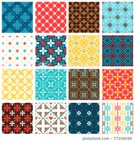 Vintage spanish tiles set Vintage spanish tiles set 77208098