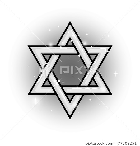 Grey Shield of David 77208251