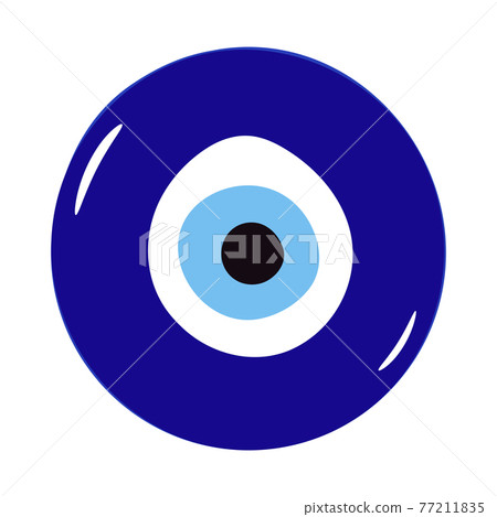 Glass islamic, greek amulet. Evil eye protection sign. Glass islamic, greek amulet. Evil eye protection sign. 77211835