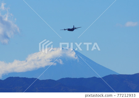 Mt. Fuji and C-130 Hercules Mt. Fuji and C-130 Hercules 77212933