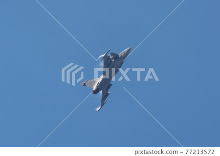 Swedish Air Force Saab JAS39C Gripen soars Swedish Air Force Saab JAS39C Gripen soars 77213572