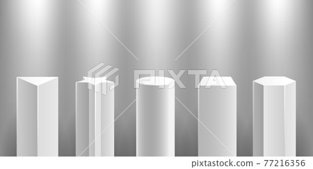 Roducts gallery stands with spotlights 77216356