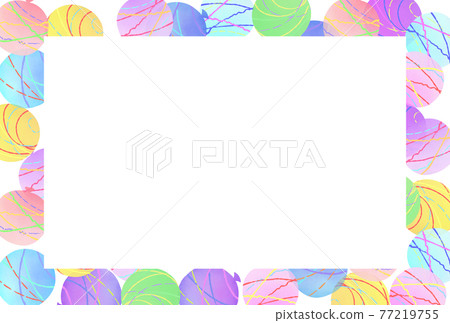 Illustration of water balloon background Illustration of water balloon background 77219755