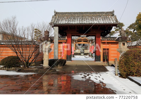 弘法大師28（岐阜縣本棲郡北形町）建造的冬季圓教寺 77220758