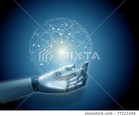 Robot CG hand image 77221846