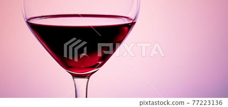 Premium red wine in crystal glass, alcohol drink and luxury aperitif, oenology and viticulture product 77223136
