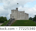 Cardiff Castle Ruins in Wales 77225340
