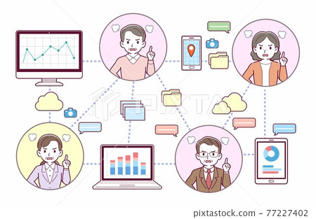 People who manage data in the cloud 77227402