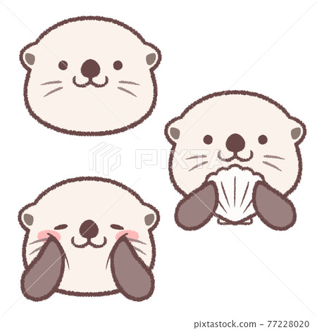 海獺圖標集 海獺圖標集 77228020