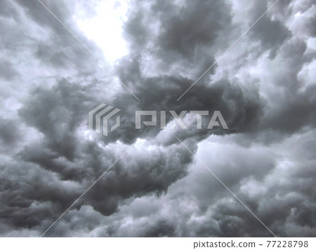 thunderstorm clouds sky background 77228798