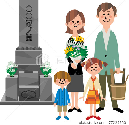 Go to the grave with family 77229530